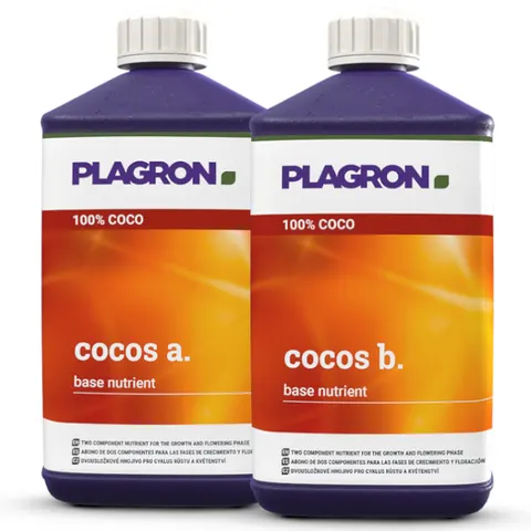 COCOS A+B 2x1L, NAWÓZ DWUSKŁADNIKOWY DO KOKOSU, PLAGRON