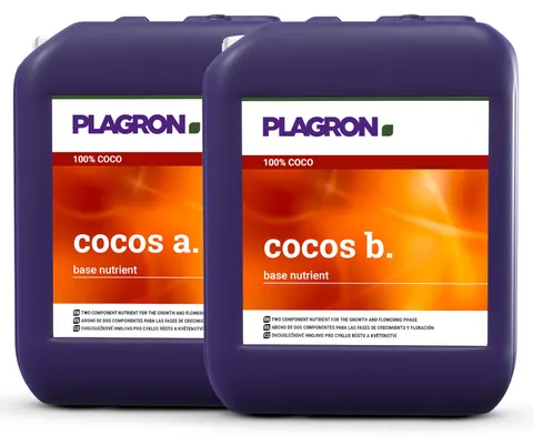 COCOS A+B 2x5L, NAWÓZ DWUSKŁADNIKOWY DO KOKOSU, PLAGRON