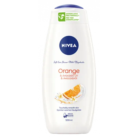 NIVEA Żel pod prysznic ORANGE & AVOCADO OIL, 500 ml