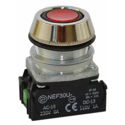 Przycisk NEF30-UKXY czerwony; W0-NEF30-UK XY C, PROMET