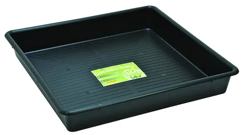 TACA UPRAWOWA GARLAND, CZARNA, 60x60xh7cm, TACKA