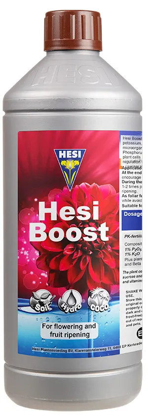 BOOST 0.5L/500ML, STYMULATOR KWITNIENIA (GLEBA,HYDRO,KOKOS), HESI