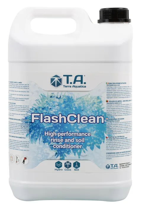 FLASH CLEAN - FLORA KLEEN, 5L, KONCENTRAT USUWAJĄCY SOLE, TERRA AQUATICA - GHE