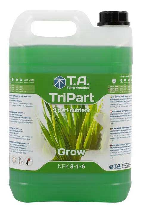 TRI PART GROW, FLORA GRO, 5L, NAWÓZ NA WZROST, TERRA AQUATICA - GHE