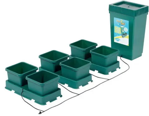 KOMPLETNY SYSTEM AUTOPOT (EASY2GROW), 6 DONICZEK 8,5L + ZBIORNIK 47L + AKCESORIA