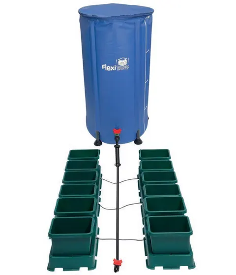 KOMPLETNY SYSTEM AUTOPOT (EASY2GROW), 12 DONICZEK 8,5L + ZBIORNIK FLEXITANK 100L + AKCESORIA