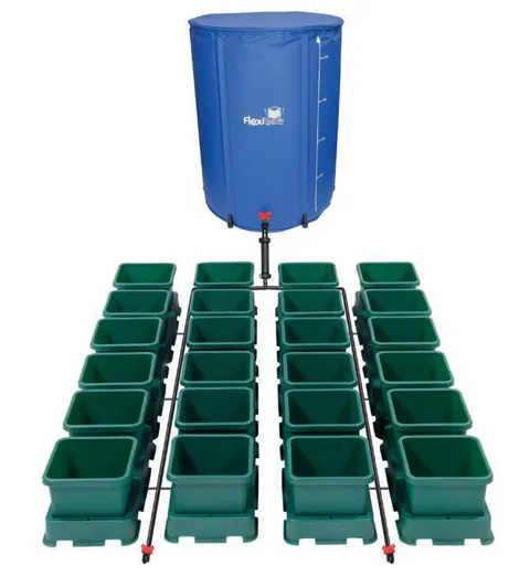 KOMPLETNY SYSTEM AUTOPOT (EASY2GROW), 24 DONICZKI 8,5L + ZBIORNIK FLEXITANK 225L + AKCESORIA
