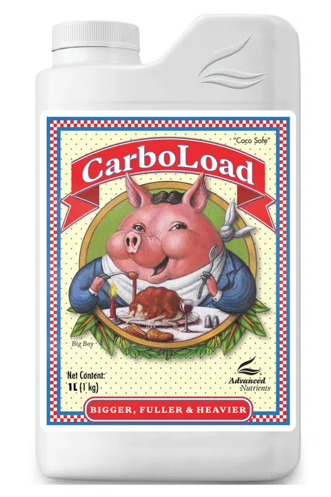 CARBOLOAD 1L, PROSTE I ZŁOŻONE WĘGLOWODANY W PŁYNIE, (gleba, hydro, kokos), ADVANCED NUTRIENTS