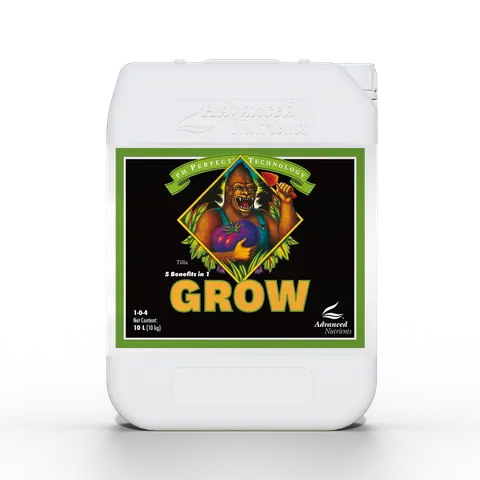 GROW pH PERFECT 10L, NAWÓZ NA WZROST, (gleba, hydro, kokos), ADVANCED NUTRIENTS