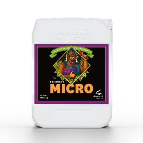 MICRO pH PERFECT 10L, NAWÓZ UZUPEŁNIAJACY, (gleba, hydro, kokos), ADVANCED NUTRIENTS