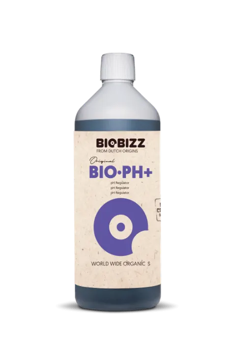 BIOBIZZ PH PLUS, 0.5L, ORGANICZNY REGULATOR PODNOSZĄCY pH, (gleba, hydro, kokos)