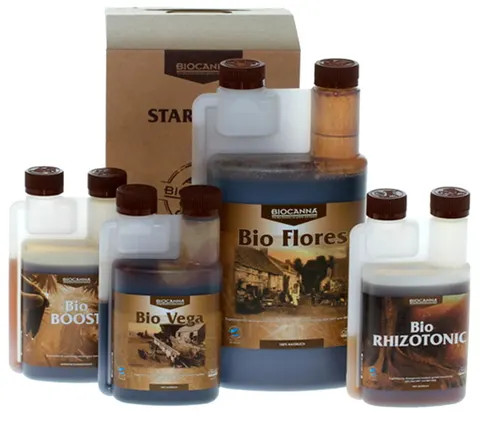 BIO STARTER KIT, ZESTAW NAWOZÓW I STYMULATORÓW DO GLEBY, BIOCANNA