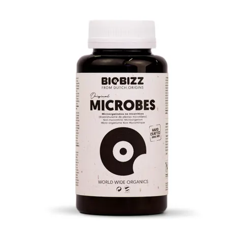 MICROBES 150g, BAKTERIE, ENZYMY I GRZYBY (trichoderma), BIOBIZZ, mikoryza