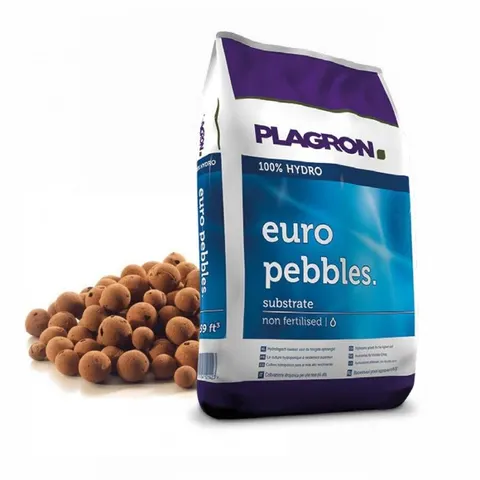 EURO PEBBLES 10L - GRANULAT CERAMICZNY 8/16mm, PLAGRON (1 paleta=150 worków)