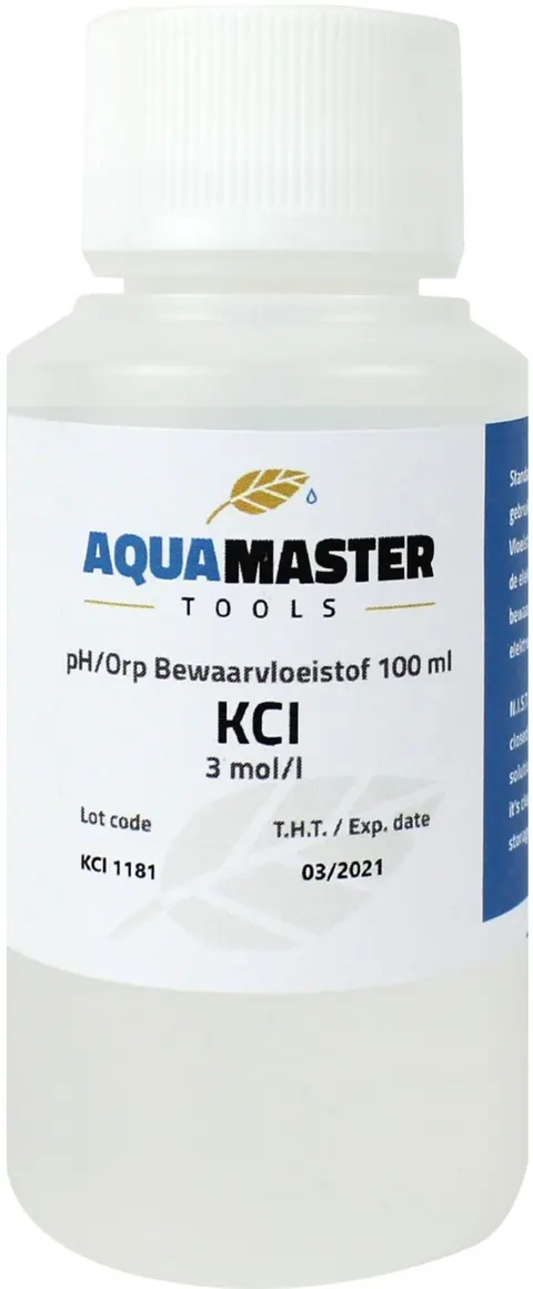 PŁYN DO PRZECHOWYWANIA / ZABEZPIECZANIA ELEKTRODY pH - KCL, 100ML, AQUA MASTER TOOLS