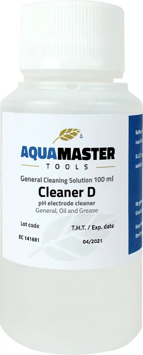 PŁYN DO CZYSZCZENIA ELEKTROD pH - D CLEANER, 100ML, AQUA MASTER TOOLS, hcl