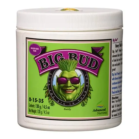 BIG BUD 130g PROSZEK (0-15-35), AKCELERATOR KWITNIENIA, (gleba, hydro, kokos), ADVANCED NUTRIENTS
