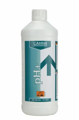 PH PLUS PRO (5%), 1L, REGULATOR PODNOSZĄCY pH, NA WZROST I KWITNIENIE, CANNA