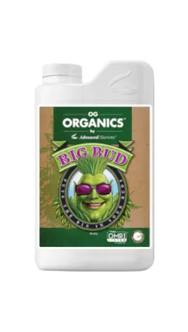 OG Organics™ BIG BUD 0.25L/250ML, ORGANICZNY AKCELERATOR KWITNIENIA, (gleba, hydro, kokos), ADVANCED NUTRIENTS