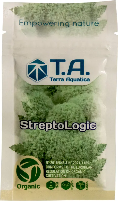 !-STREPTOLOGIC PROSZEK 50g, 100% NATURALNY STYMULATOR SYSTEMU OCHRONNEGO ROŚLIN, MIKROORGANIZMY, TERRA AQUATICA, T.A.