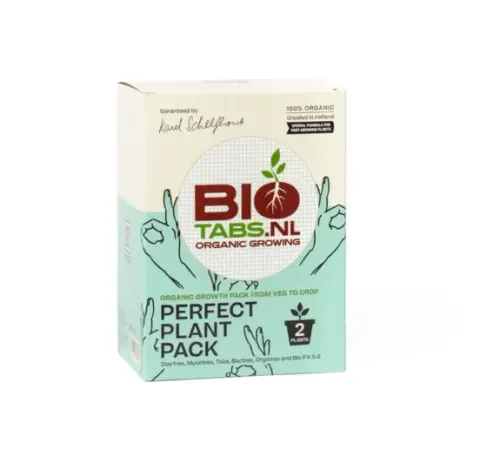 Biotabs Perfect Plant Pack - organiczny zestaw nawozów na 2 rośliny