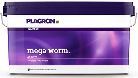 MEGA WORM 10L, HUMUS KOPROLITOWY STYMULUJĄCY FLORĘ GLEBY, PLAGRON, mikoryza, trichoderma