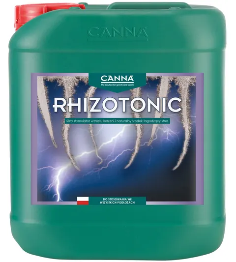 RHIZOTONIC 5L, NOWA ULEPSZONA FORMUŁA, STYMULATOR WZROSTU KORZENI, UKORZENIACZ, CANNA