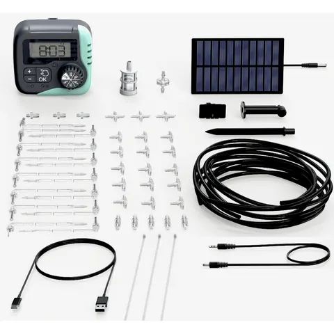 !-SYSTEM NAWADNIAJĄCY Z POMPĄ + PANEL SOLARNY, 45l/h, SMART OUTDOOR IRRIGATION SYSTEM WATER MASTER
