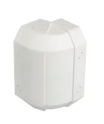 CONNECT Regulowany kąt zewnętrzny, CABLOMAX, 130×55mm, czysta biel