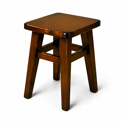 Taboret Kwadrat Dąb
