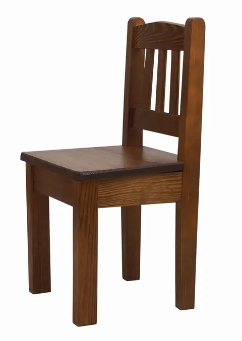 Mini Dąb Krzesełko Drewniane