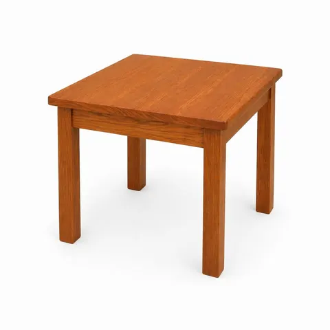 Stolik 50x50 Drewniany Sosnowy Mini Olcha