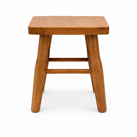 Taboret Bukowy 30 Kwadrat Olcha