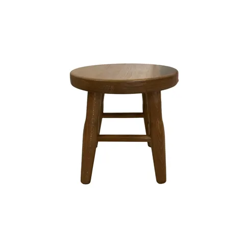 Taboret Bukowy 30 Okrągły Olcha