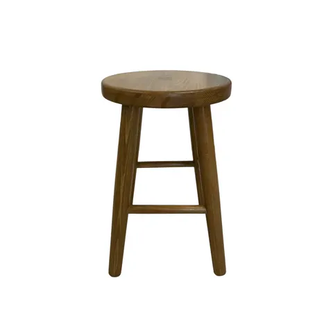 Taboret Bukowy 45 Okrągły Dąb