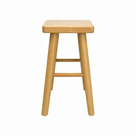 Taboret Bukowy 45 Kwadrat Buk