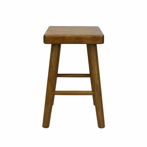 Taboret Bukowy 45 Kwadrat Dąb