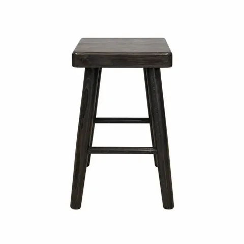 Taboret Bukowy 45 Kwadrat Grey