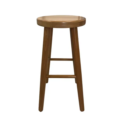 Taboret Bukowy 70 Okrągły Olcha