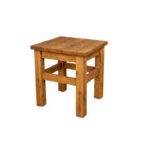 Taboret Sosnowy Masywny Dąb