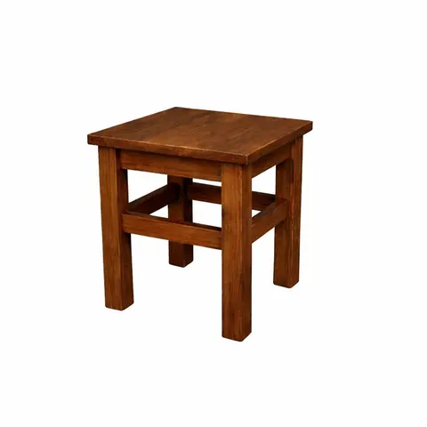 Taboret Sosnowy Masywny Orzech
