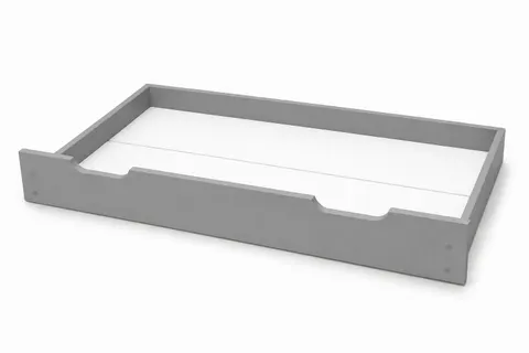 Sosnowa Szuflada pod łóżko 160 cm Szara
