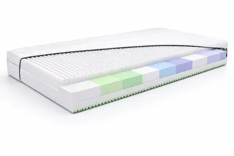 Materac piankowy FoamCare 15 cm 80x200 9 stref średnio twardy