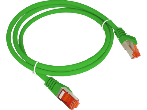 Patch-cord kat.6 F/UTP zielony 0,5m ALANTEC