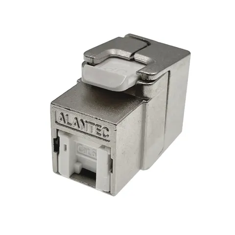Moduł keystone RJ45 beznarzędziowy STP kat.6A ALANTEC - badanie jakości INTERTEK (USA)