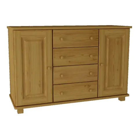 Komoda Drewniana Sosnowa MB 40 Olcha