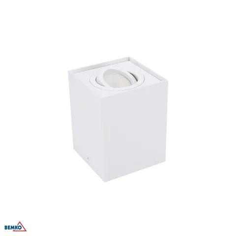 DOWNLIGHT ORTAL REGULOWANA 96x96 GU10 MAX. 1x50W BIAŁA
