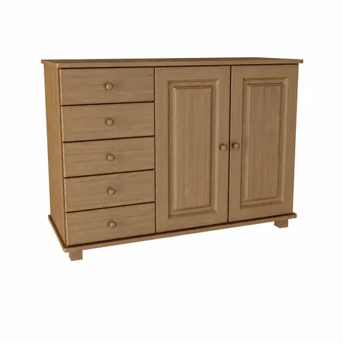 Komoda Drewniana Sosnowa MB 38 Dąb
