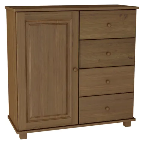 Komoda Drewniana Sosnowa MB 48 Dąb