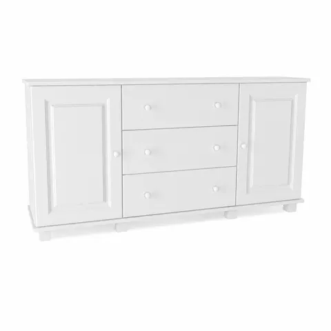 Komoda Drewniana Sosnowa MB 45 Biala